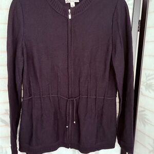 St. John Collection Black Knit Jacket